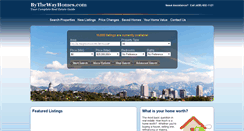 Desktop Screenshot of bythewayhomes.com